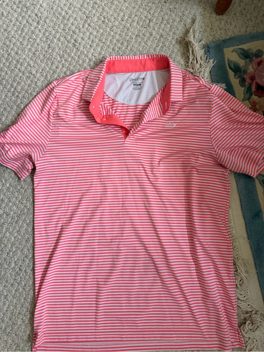 Good good good men's medium golf polo